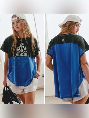 NWT FP Movement Logo Swerve Spice Tee